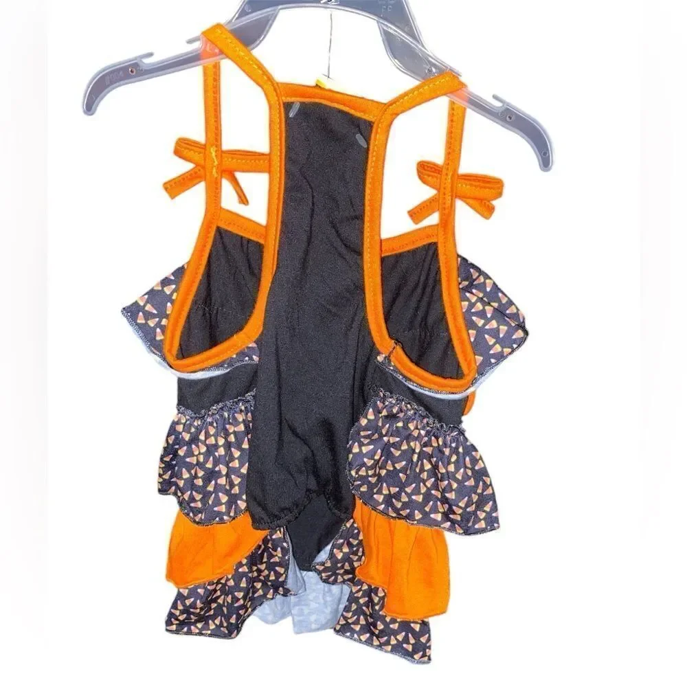 Dog Candy Corn Dress